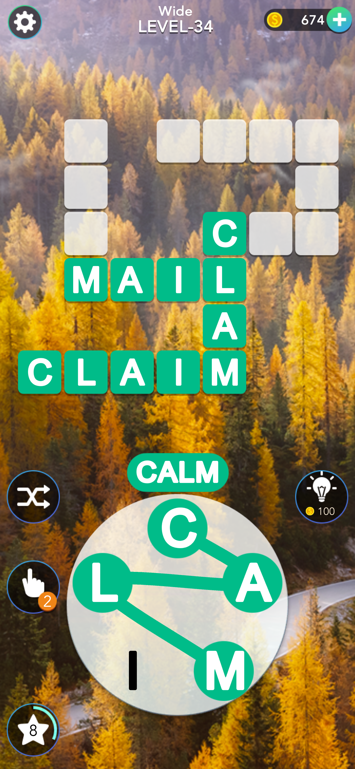 Word Mind: Crossword puzzle
