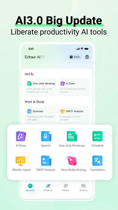 EdrawMind: AI Mind Map, Notes Screenshot