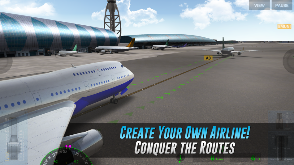 #1. Airline Commander: Flight Game (iOS) 由: RORTOS SRL