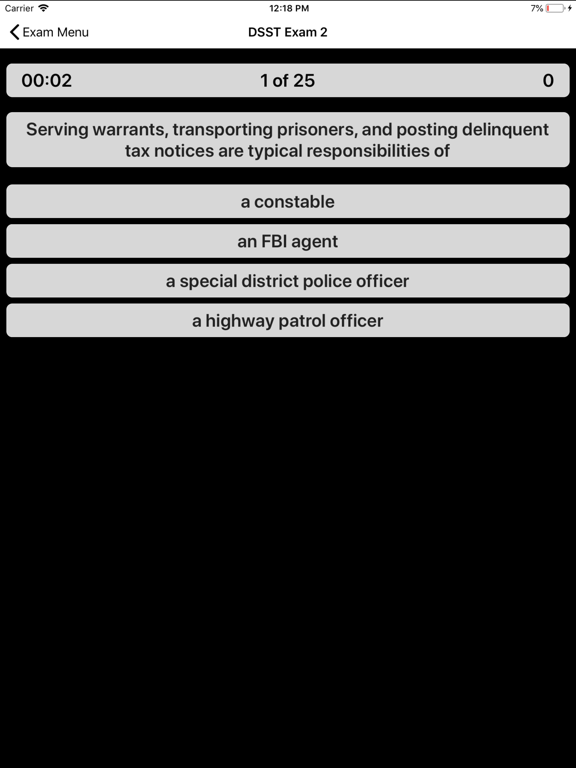 Screenshot #4 pour DSST Law Enforcement Prep