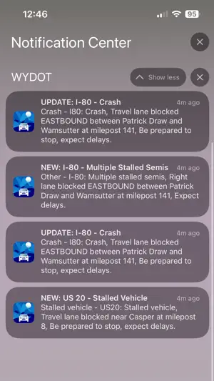 Wyoming Road Conditions screenshot 3
