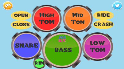 Drum Set Pro app screenshot