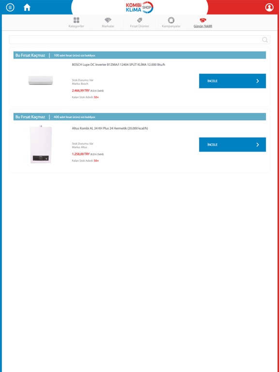 Screenshot #6 pour Kombi Klima Shop