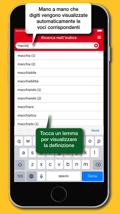Screenshot #2 pour Dizionario Italiano Gabrielli