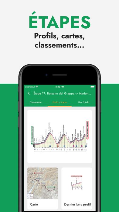 Screenshot #1 pour Cyclingoo: Résultats cyclisme