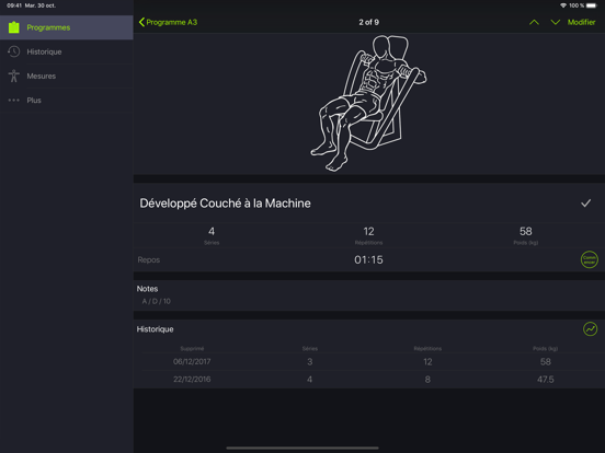 Screenshot #6 pour SmartGym: Gym & Home Workouts