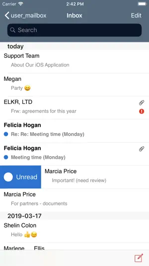 inbox.lv screenshot 3