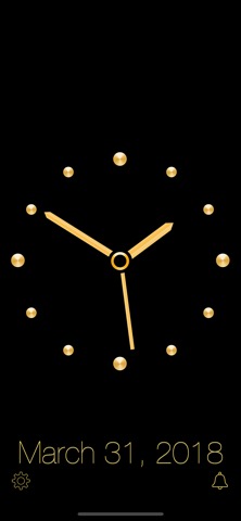 Gold Luxury Clockのおすすめ画像6