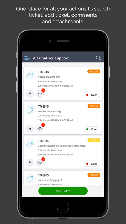 Altametrics Support Portal