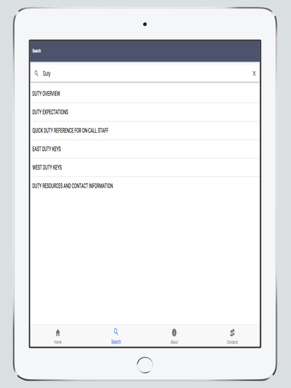 Screenshot #6 pour UHD A-Z Response Protocols