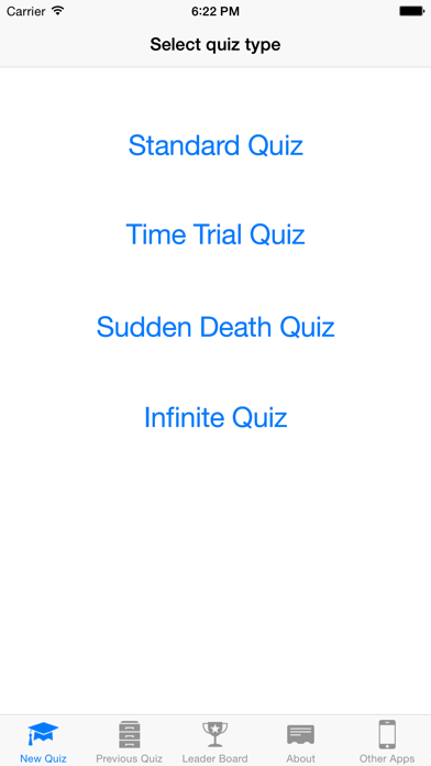 Geography Quiz Screenshot