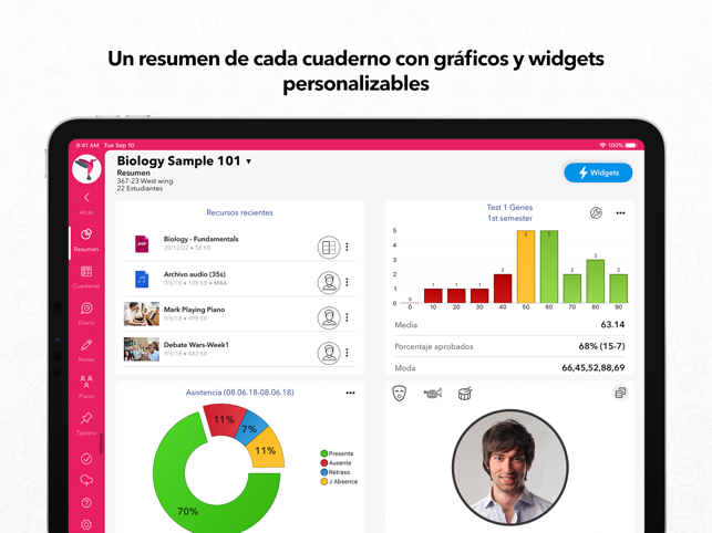 ‎iDoceo - cuaderno del profesor Screenshot