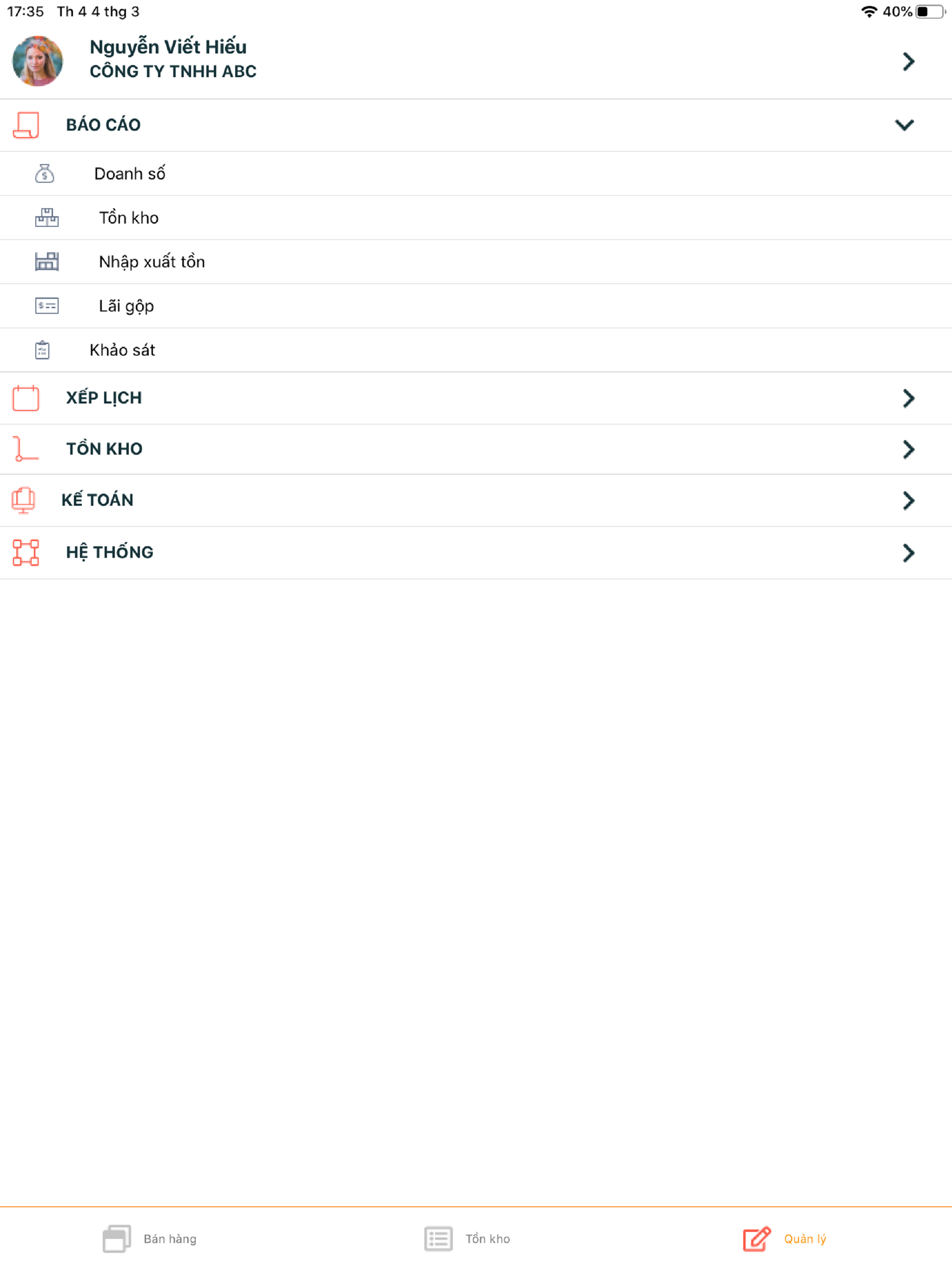 Tao Quan Sale Management screenshot 7