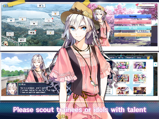 아이돌 보이 그룹 키우기 iPad screenshot