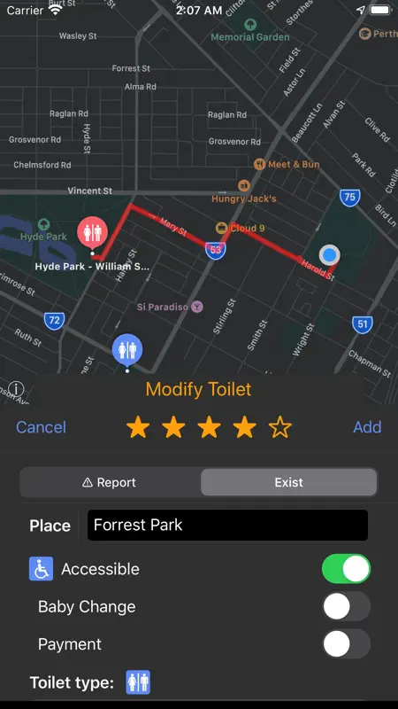 Nearby Toilet screenshot 2 of 5