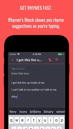 Rhymer's Block screenshot 1