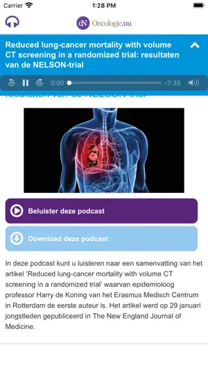 Oncologie.nu screenshot 4