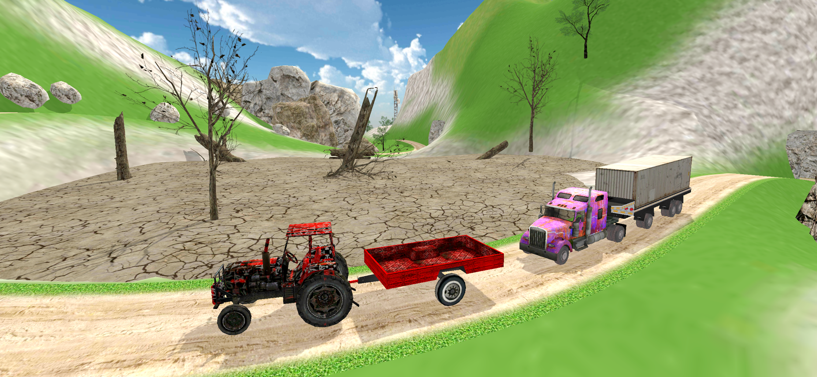 Offroad Hinge Transport Truck