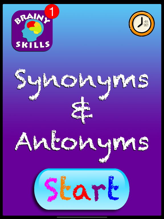 Screenshot #4 pour Brainy Skills Synonym Antonym