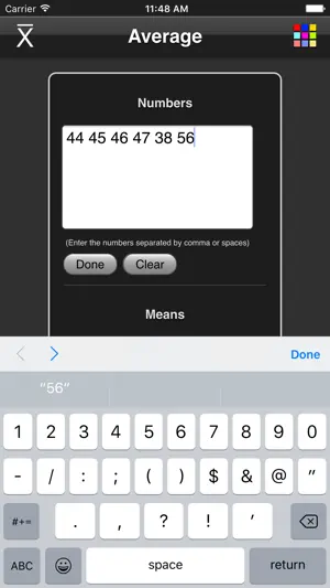 Average Calculator screenshot 2
