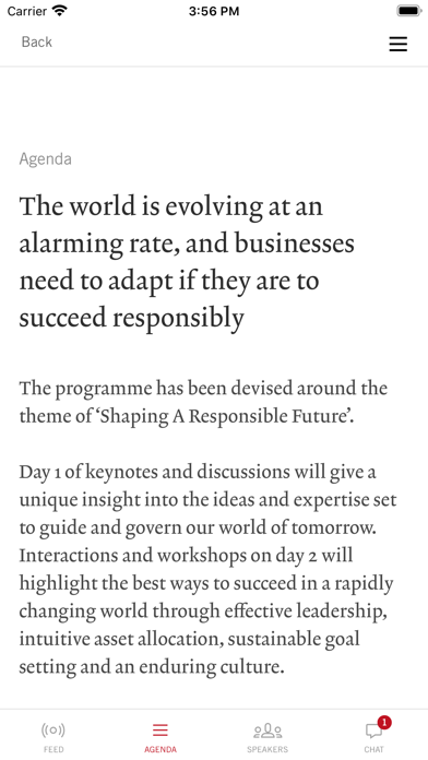 Pictet Events Screenshot 4 of 6