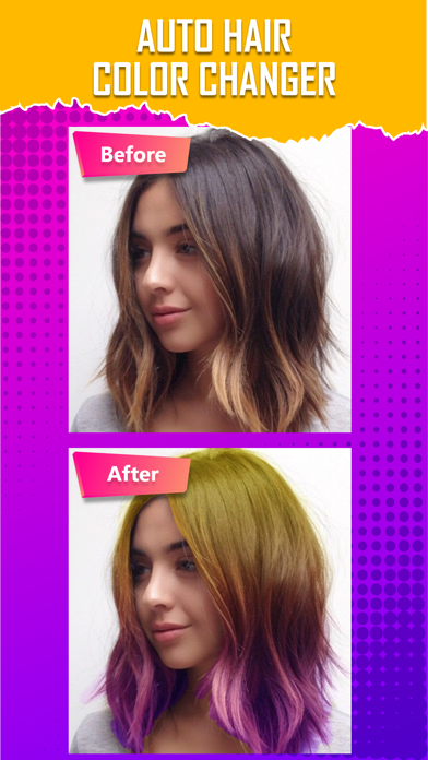 Screenshot #1 pour Hair Cut, Color &Changer