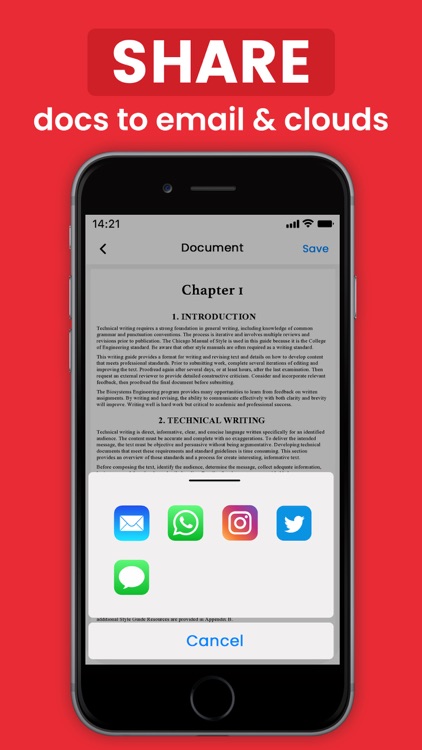 PDF - Scanner, Reader & Editor screenshot-6