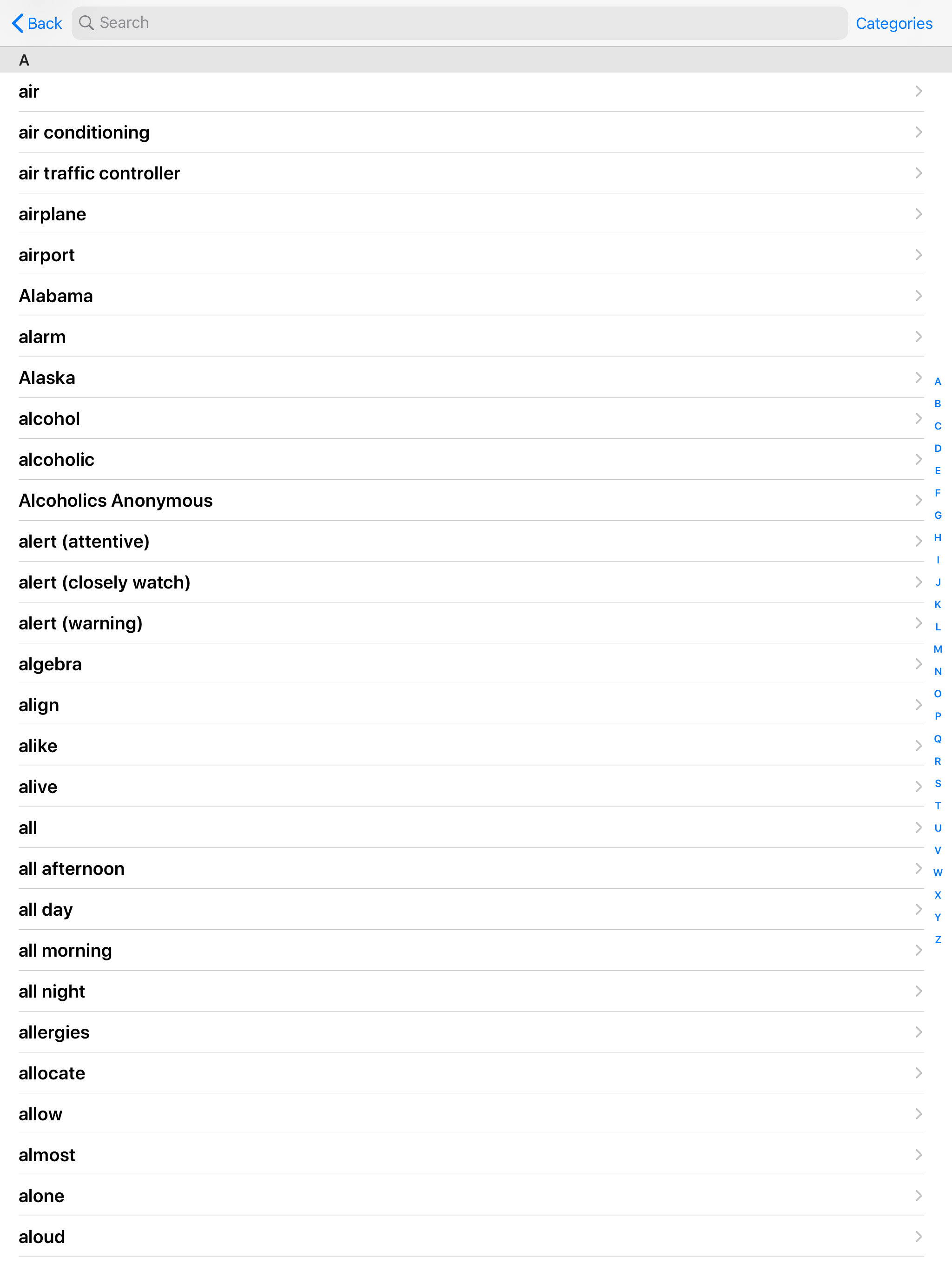 ASL Dictionary