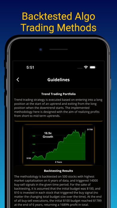 Wall Street Trading Signals AI Screenshot