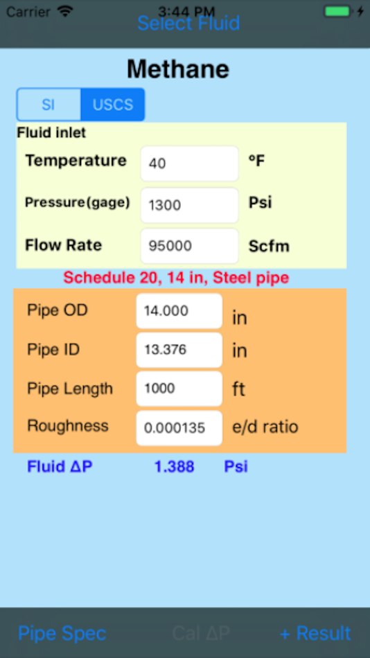 #5. Fluid Pressure Drop (iOS) Bởi: Kaup Shenoy Associates