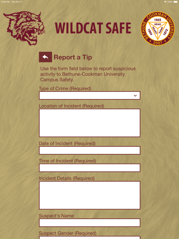 Wildcat Safe iPad screenshot 5 - Education app