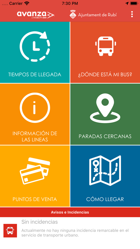 #1. Rubí-bus (iOS) By: Avanza Spain, S.A.