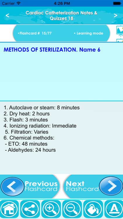 Cardiac Cath Exam Review App
