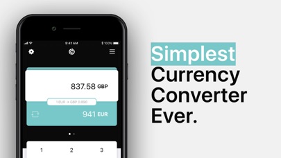 Screenshot #1 pour Currency: My Simple Converter