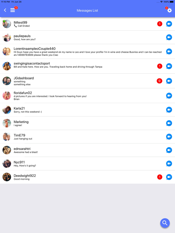 SLS Official Swinger Community iPad screenshot 4 - Lifestyle app