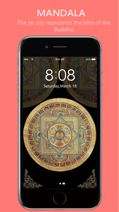 Buddha Wall-Buddhist Wallpaper Screenshot