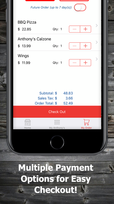 Anthony's Pizza St. Cloud iPhone screenshot 7 - Food & Drink app