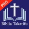 Read Swahili Bible Pro (Kiswahili) with Audio, Many Reading Plans, Bible Quizzes, Bible Dictionary, Bible Quotes and much more