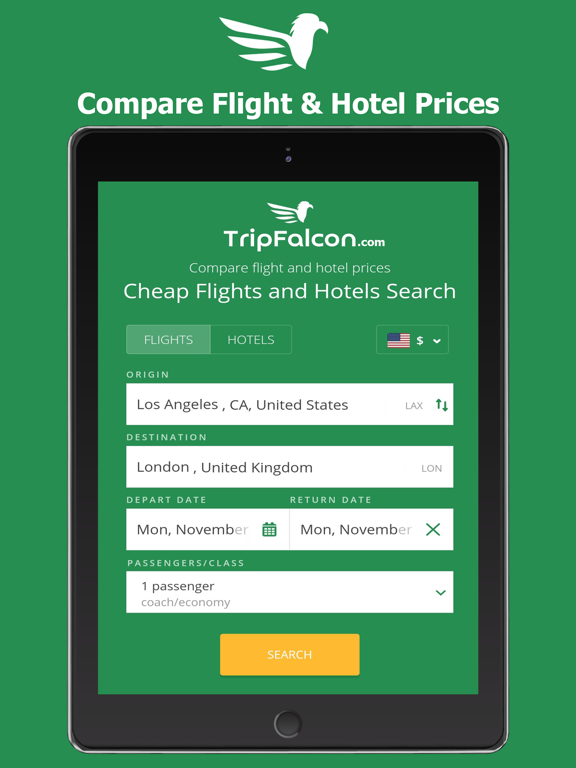 Screenshot #4 pour Tripabu: Cheap Flights, Hotels