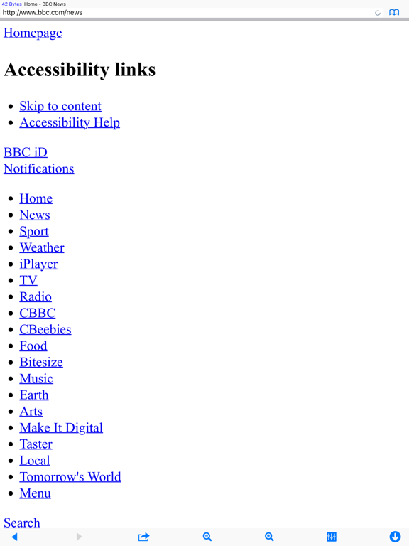 Screenshot #4 pour Text Browser