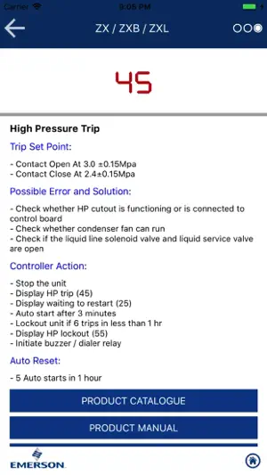 Copeland Code Reader screenshot 3