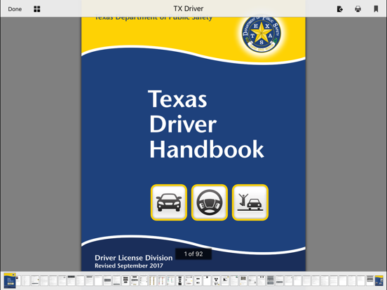 Texas DMV Test Prep iPad screenshot 9 - Education app