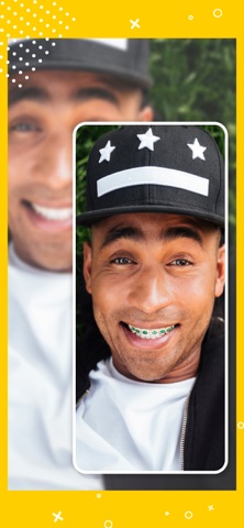 Braces on teeth – stickers ai iPhone screenshot