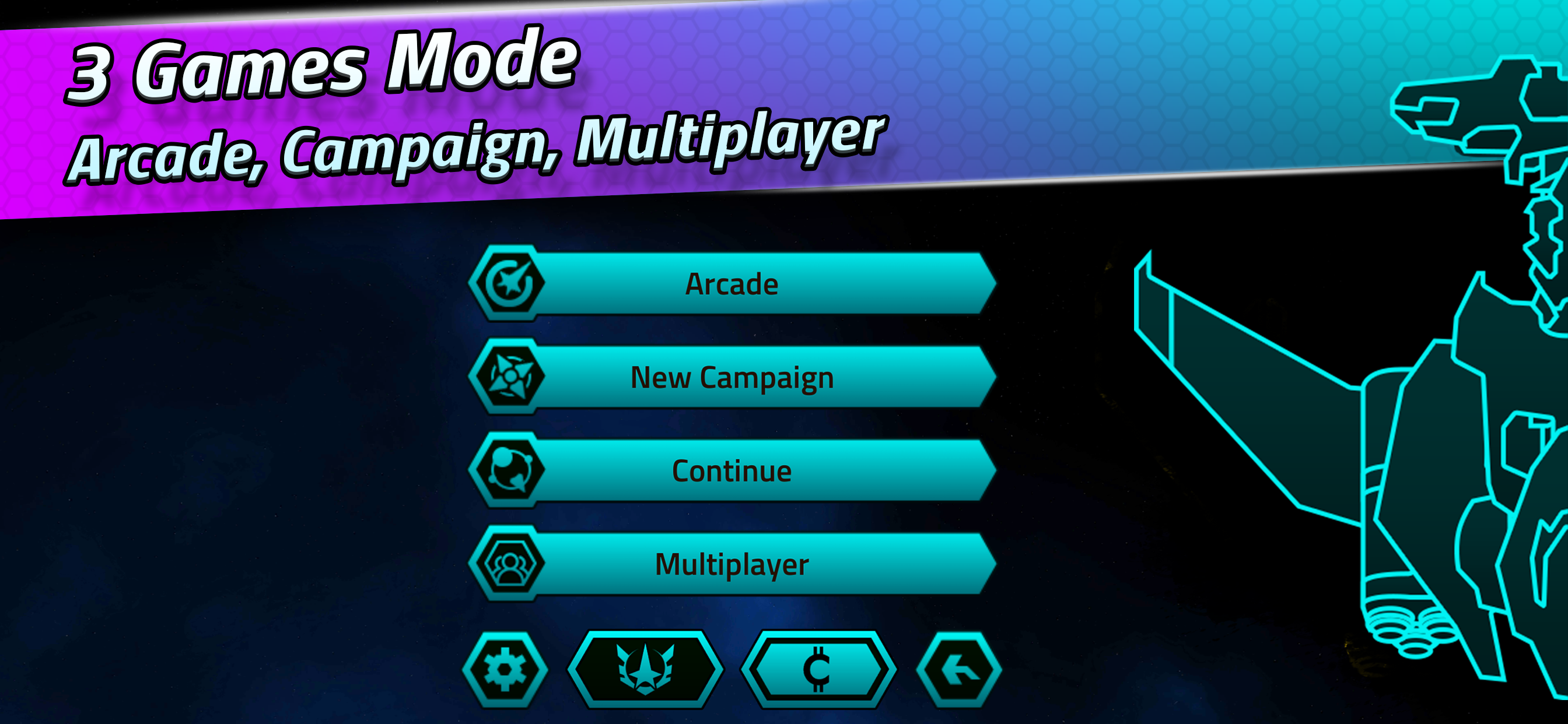 Space Defense:Endless Shooter