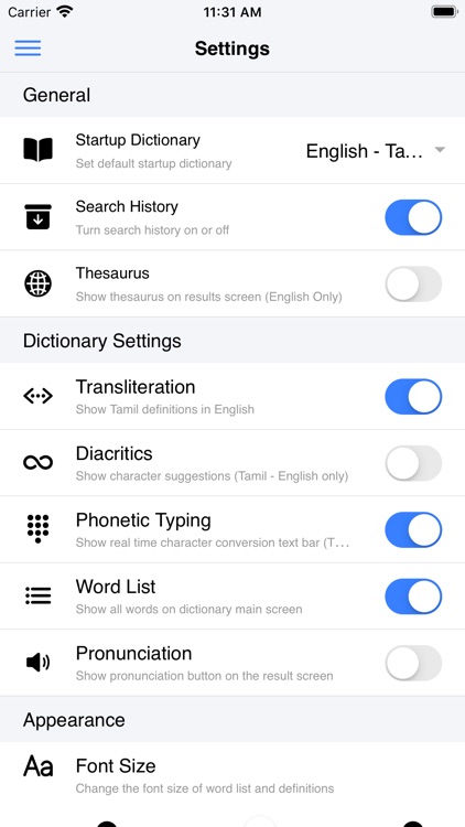 Tamil Dictionary Offline screenshot-7