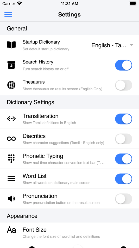 #8. Tamil Dictionary Offline (iOS) Podle: Sachith Dassanayake