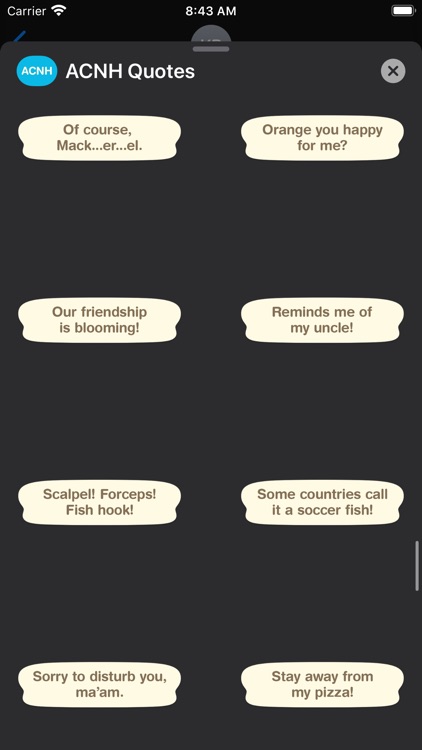 ACNH Quotes screenshot-8