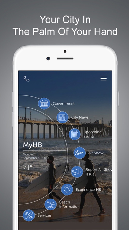 #1. MyHB App (iOS) Podle: City of Huntington Beach