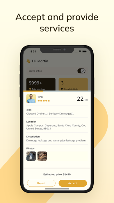 WooberlyHandyman Provider Screenshot