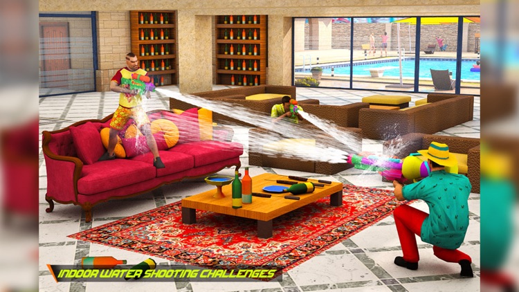 Pool Party FPS Gun Shooting 3D screenshot-4